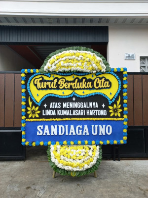 Papan Bunga Duka di Bandar Khalipah